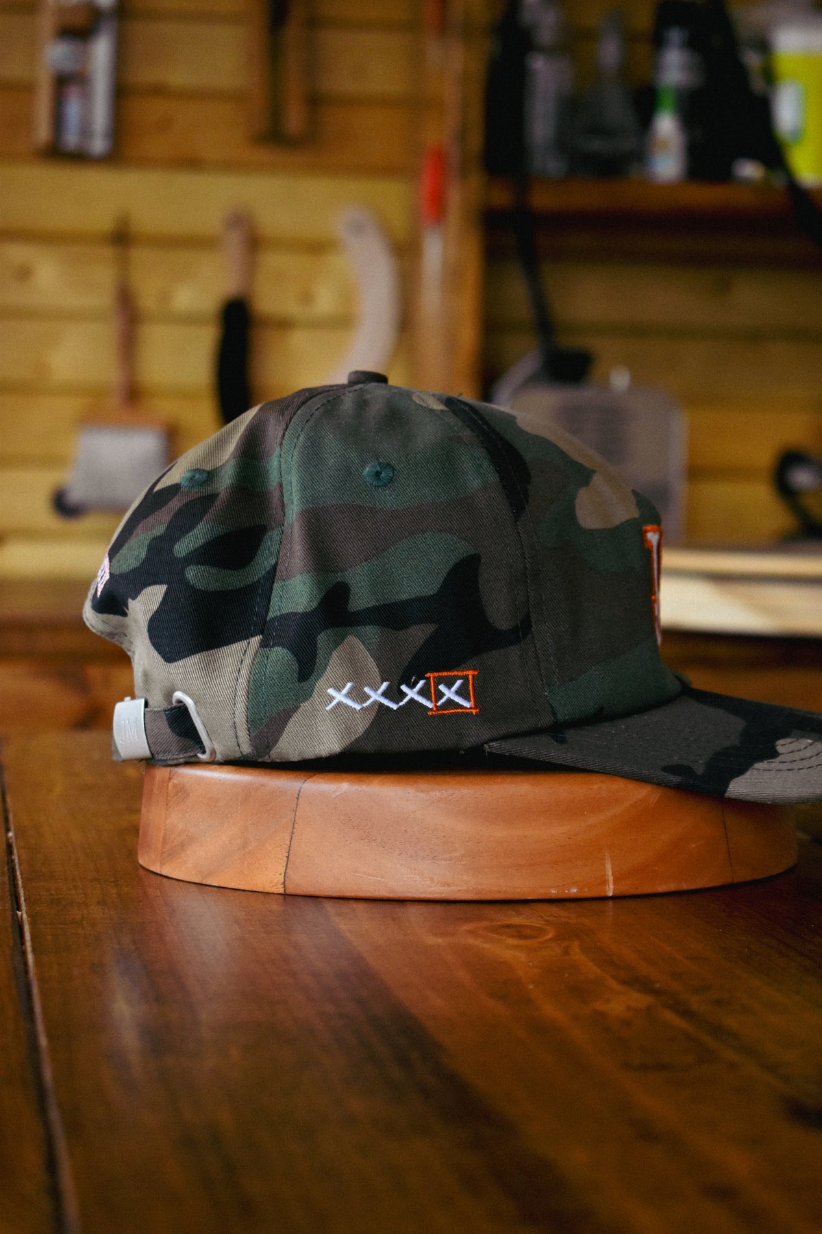 Woodland Camo JM Cap