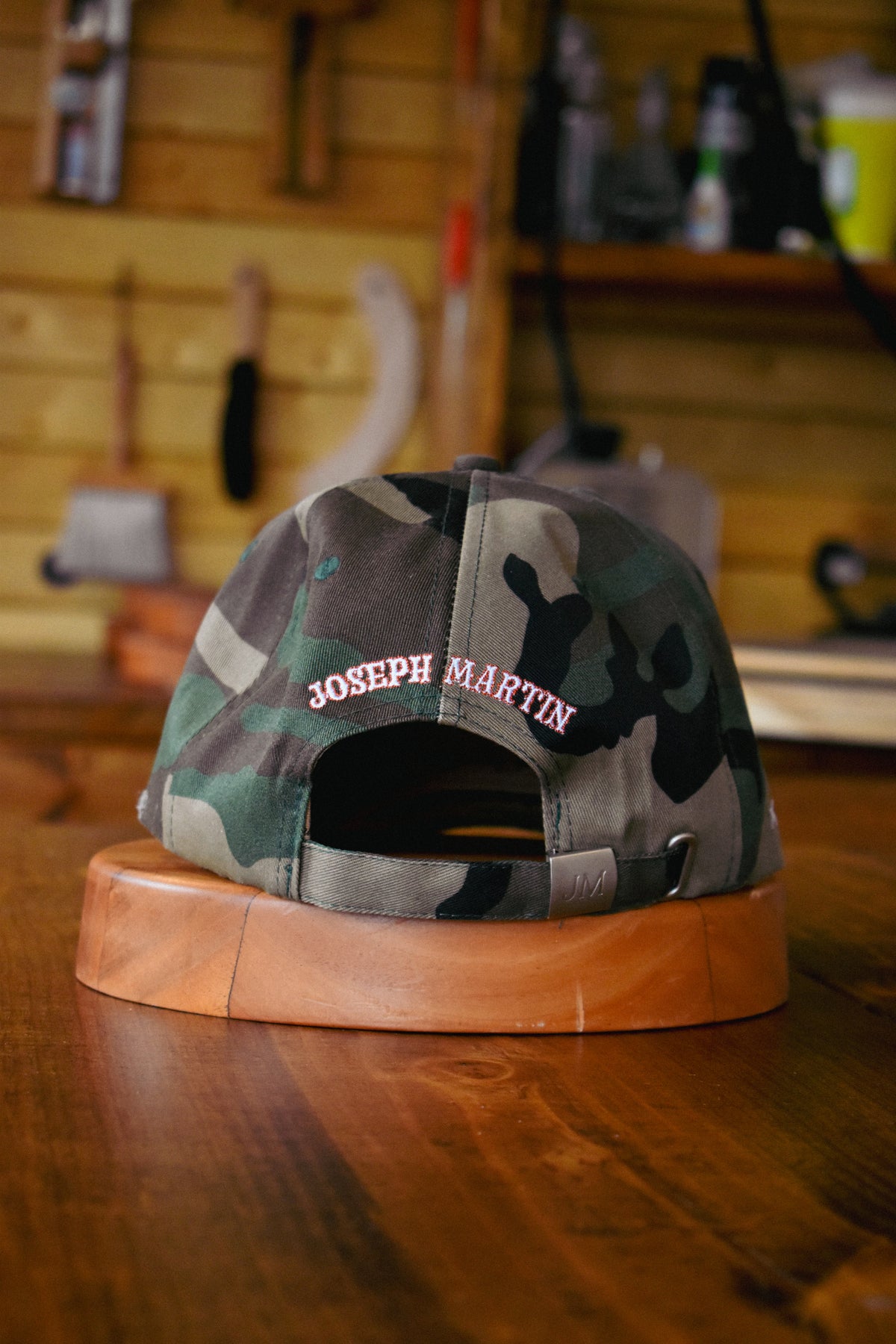 Woodland Camo JM Cap